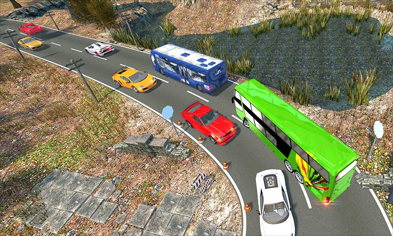Coach Bus Simulator Drive hill