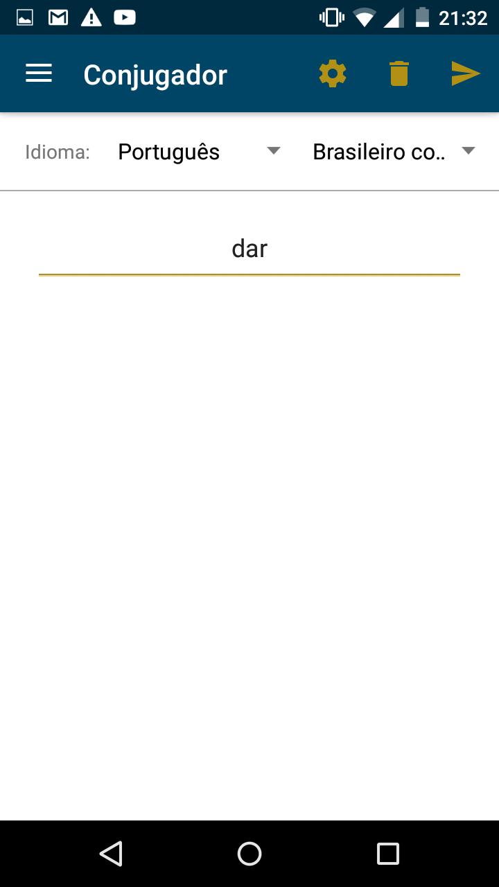 Portuguese Conjugator