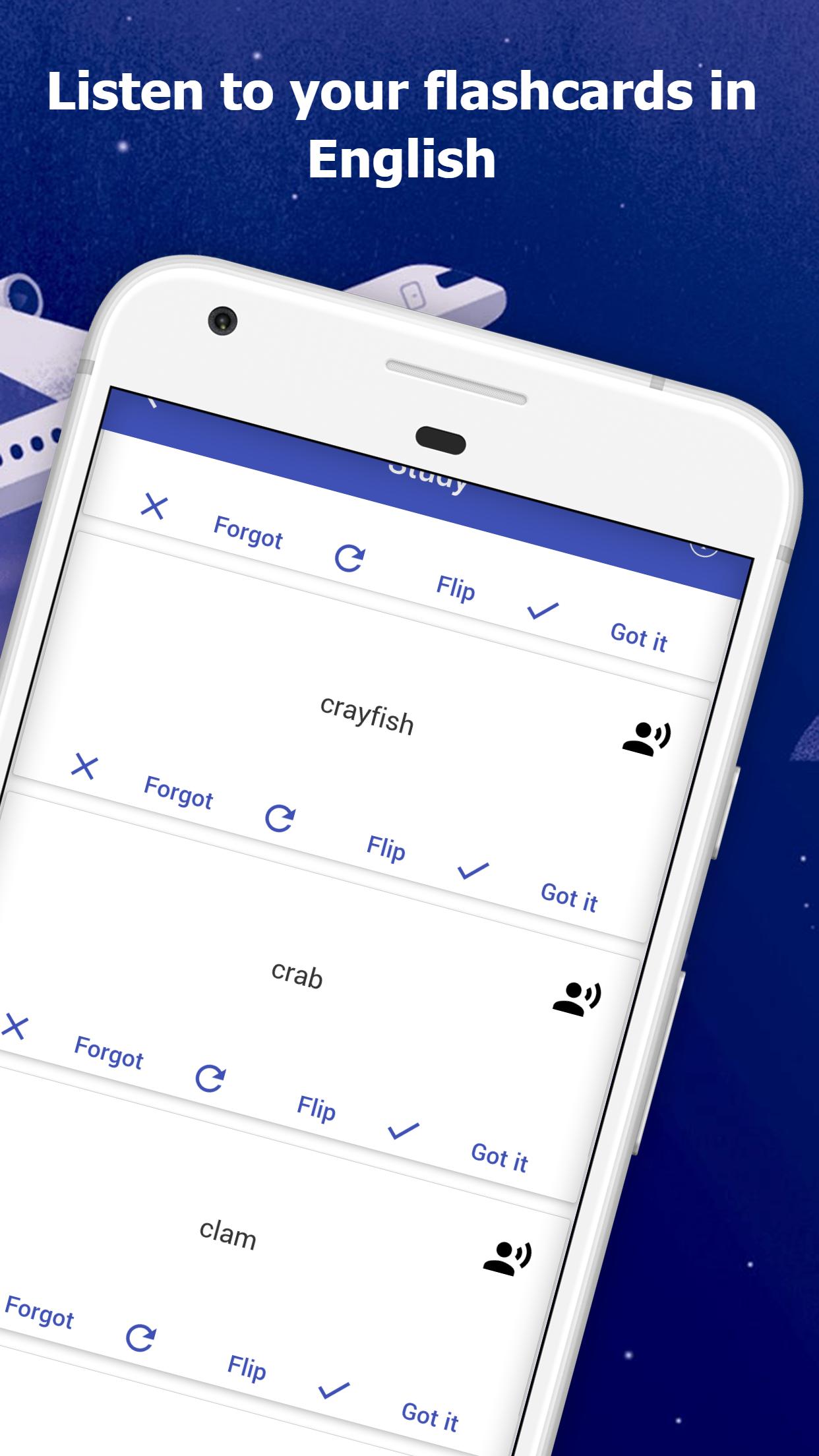 English - Japanese Flashcards