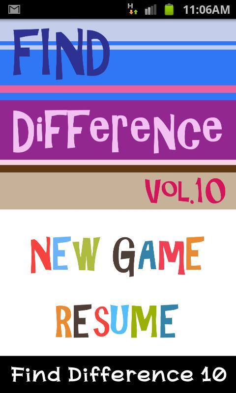 Find Difference 10