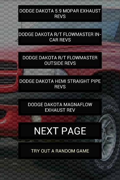 Engine sounds of Dakota