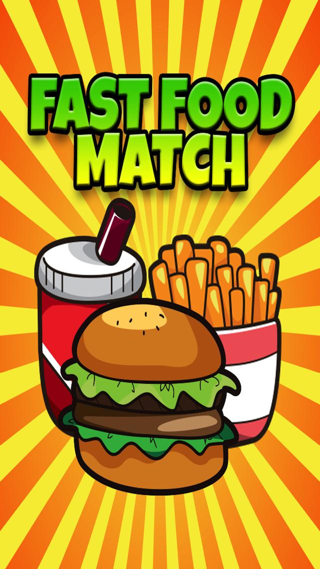 Fast Food Match-3 Puzzle Game