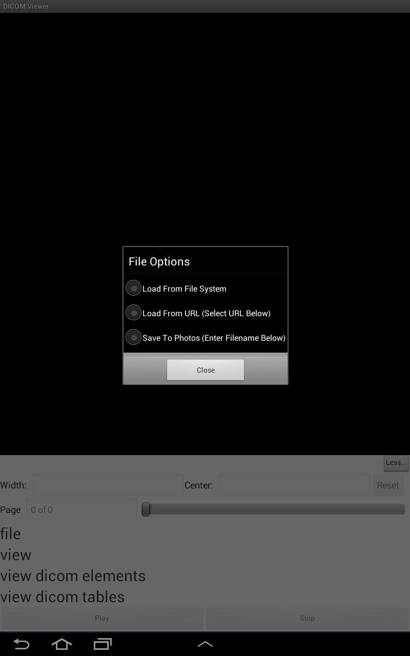 LEADTOOLS DICOM Viewer App