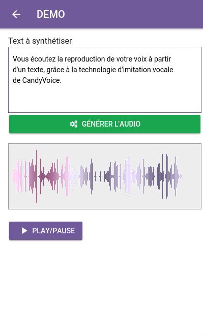 CandyVoice App