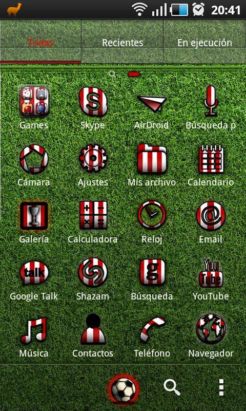 GO Launcher EX Theme Bilbao