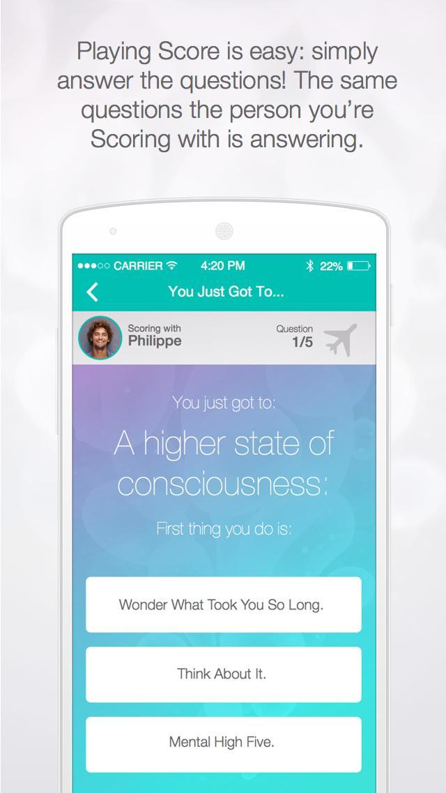 SCORE The Ultimate Matchmaker