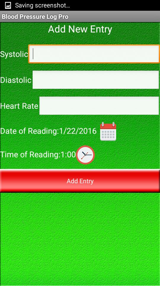 Blood Pressure Log Pro