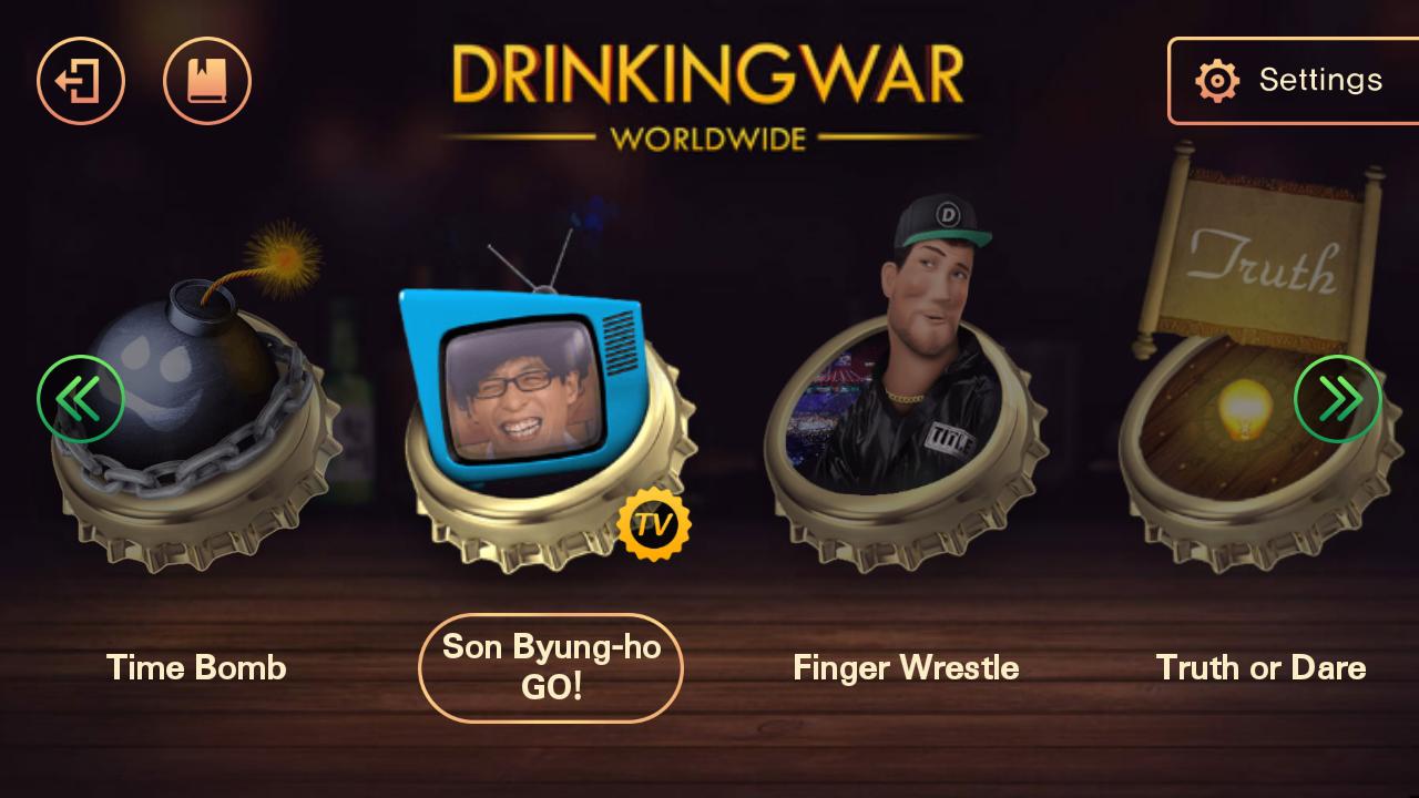 Drinking War : Fun Random Game
