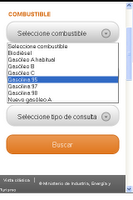 Spanish official fuel prices