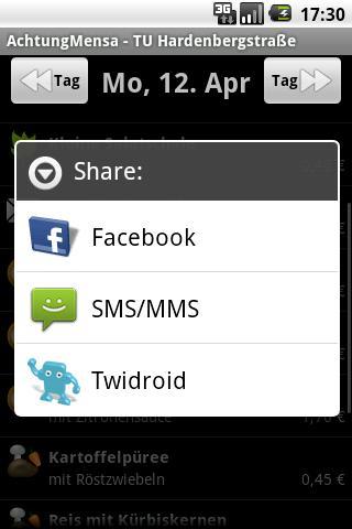 Achtung Mensa Berlin