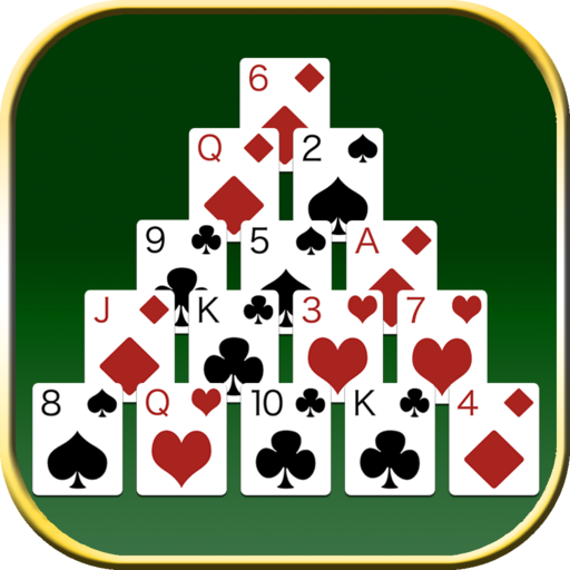Pyramid Solitaire - playing ca