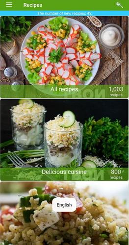 Salad recipes