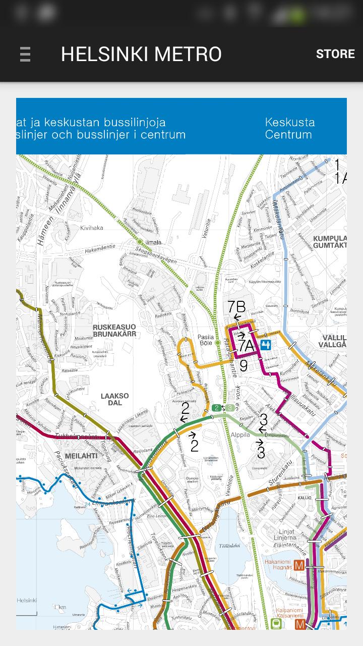 FINLAND METRO - HELSINKI