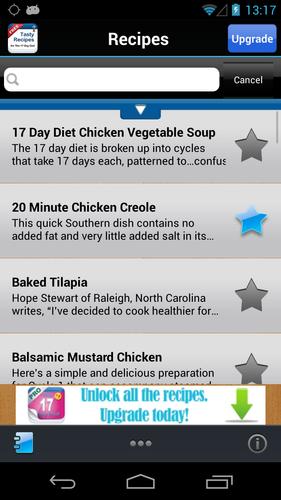 17 Day Diet Recipes - FREE