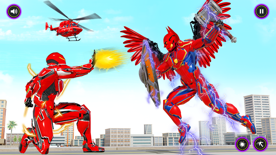 Flying Pigeon Robot Car Game