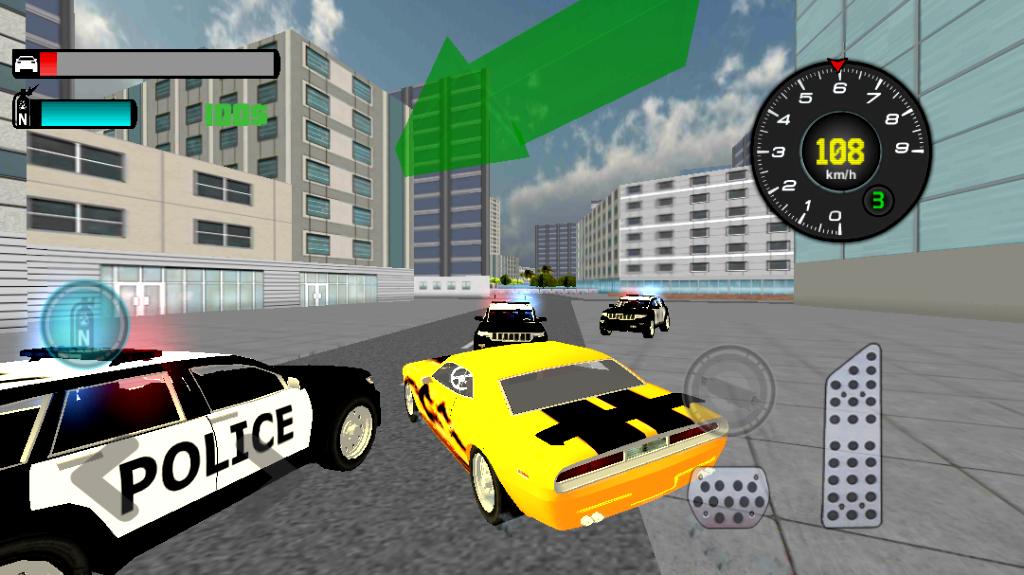 Liberty City: Police chase 3D
