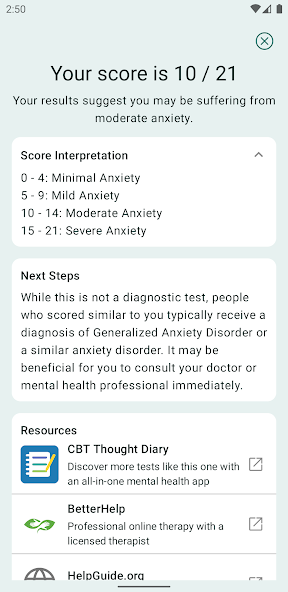 Anxiety Test