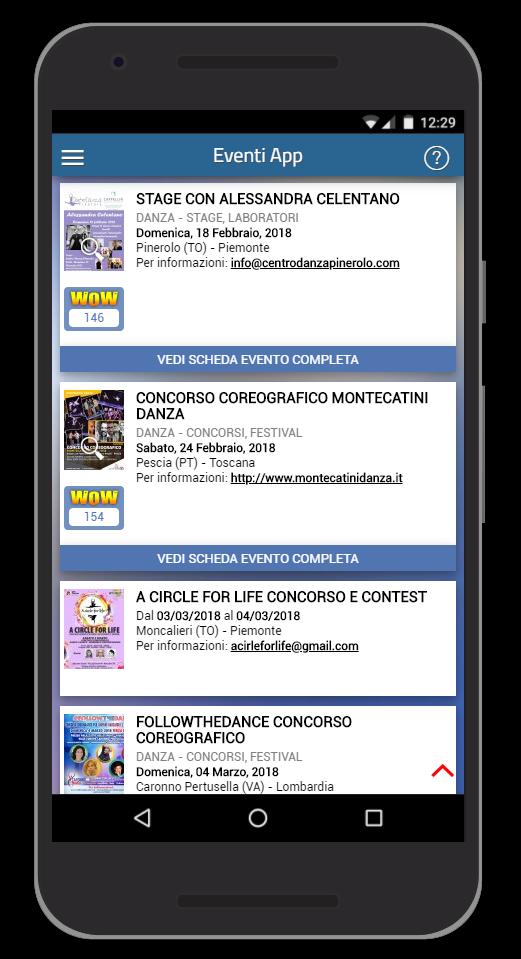 Eventi App