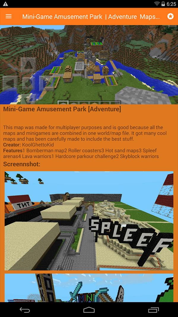 Sky Castle City maps for MCPE