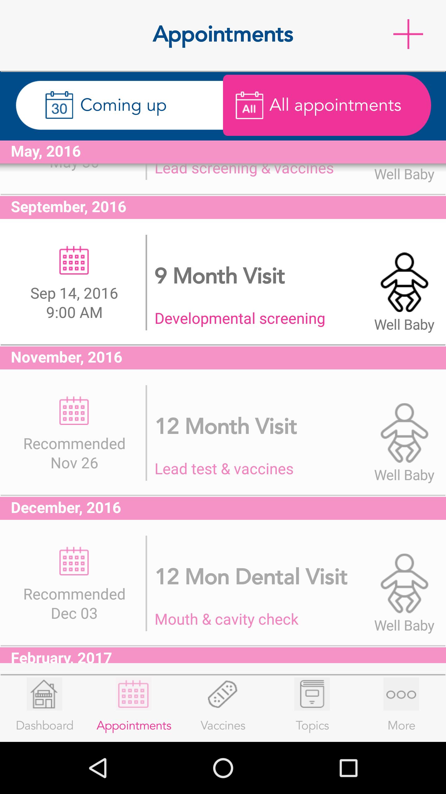 Text4baby: Pregnant & New Moms