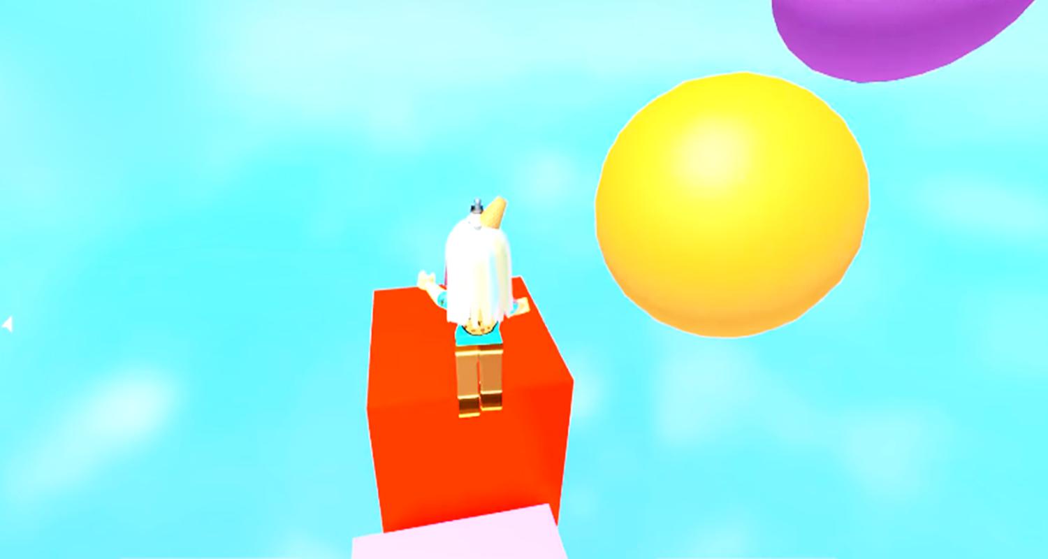 Jumping Into Random Rainbows Game Play Obby Guide