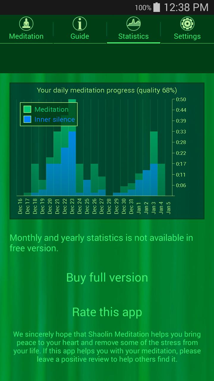 Shaolin Meditation Free