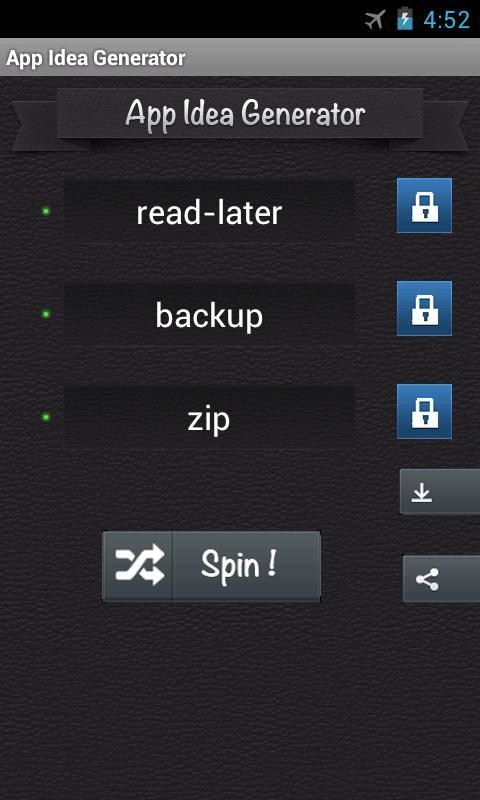 Idea for android app