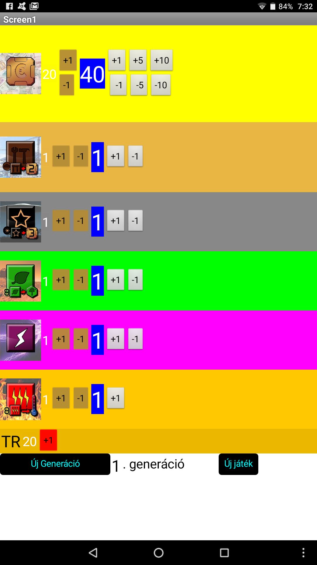 Terraforming Mars Game Board