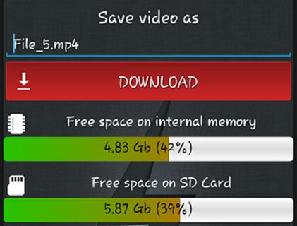 Faster download videos