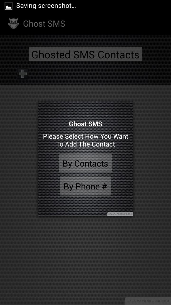 Ghost SMS