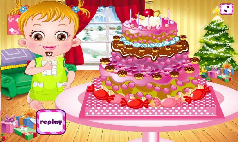 Baby Hazel Sofia Birthday Cake