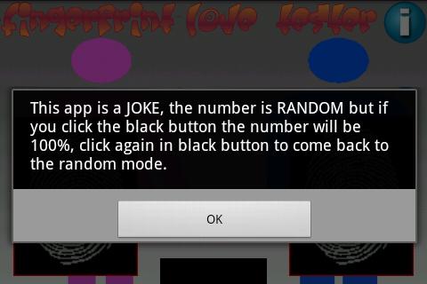 Fingerprint Love Tester