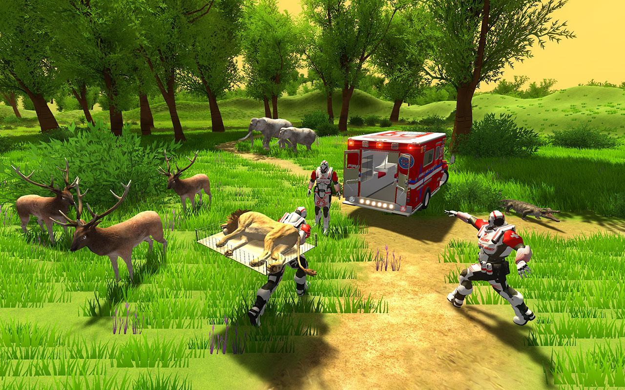 Doctor Robot Wild Animals Rescue Simulator