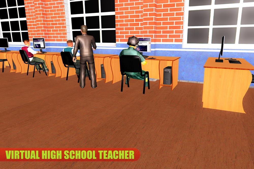 Virtual High School Teacher Life Simulator