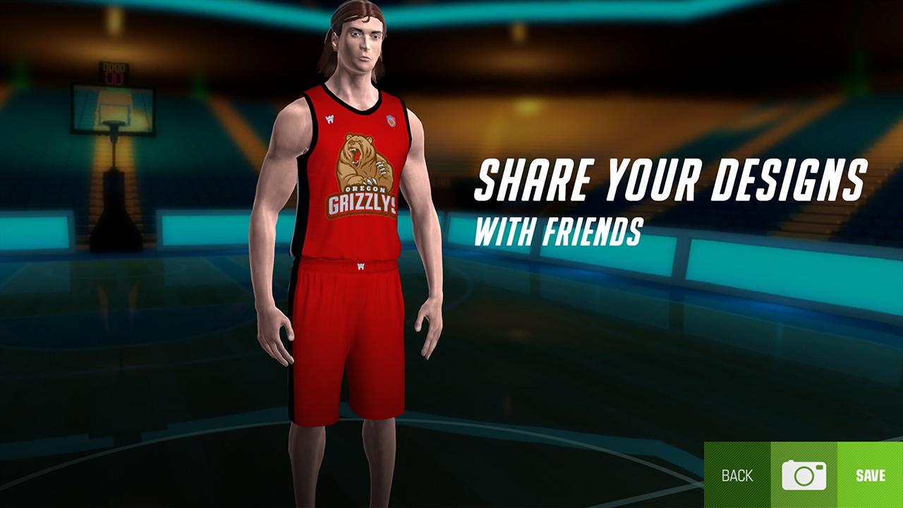 Basketball Jersey Editor - My Basketball Team