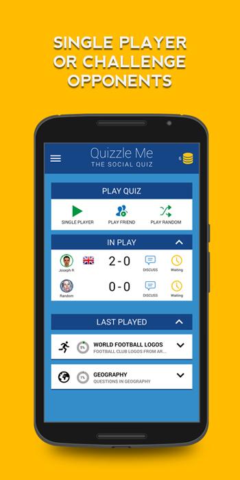 QuizzleMe - Trivia Quiz Game