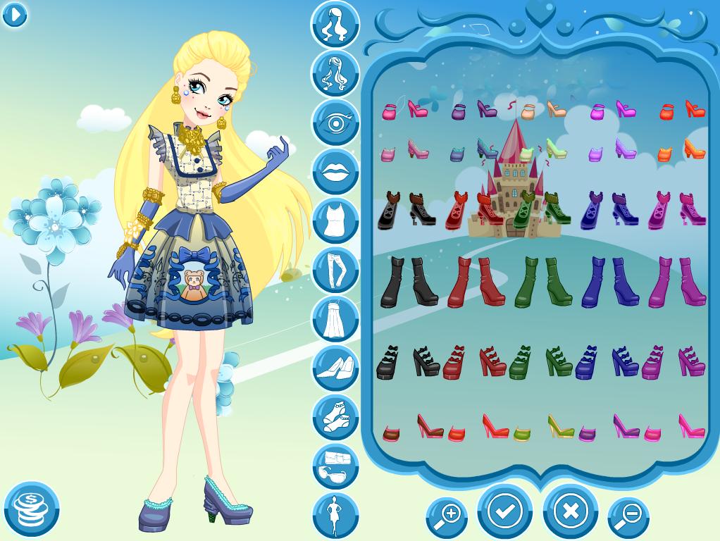 Throne Blondie Dress Up