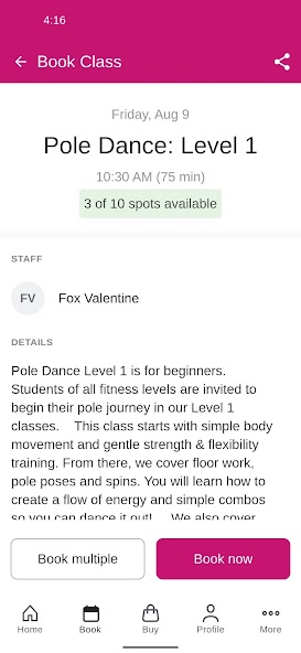 Luscious Maven Pole Studio