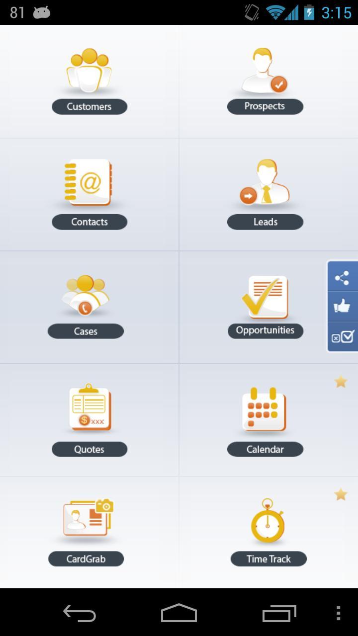 NSDroid for NetSuite CRM