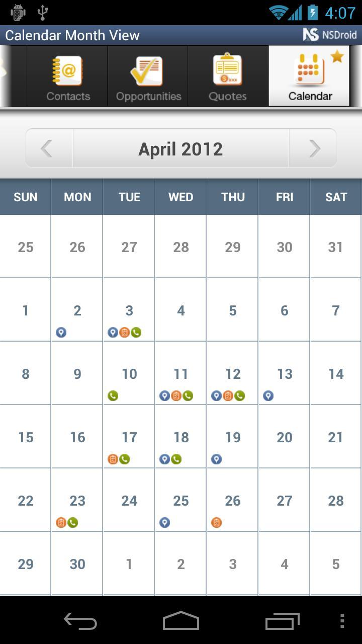 NSDroid for NetSuite CRM