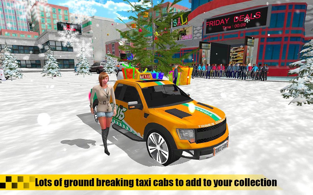 Black Friday Holiday Snow Taxi