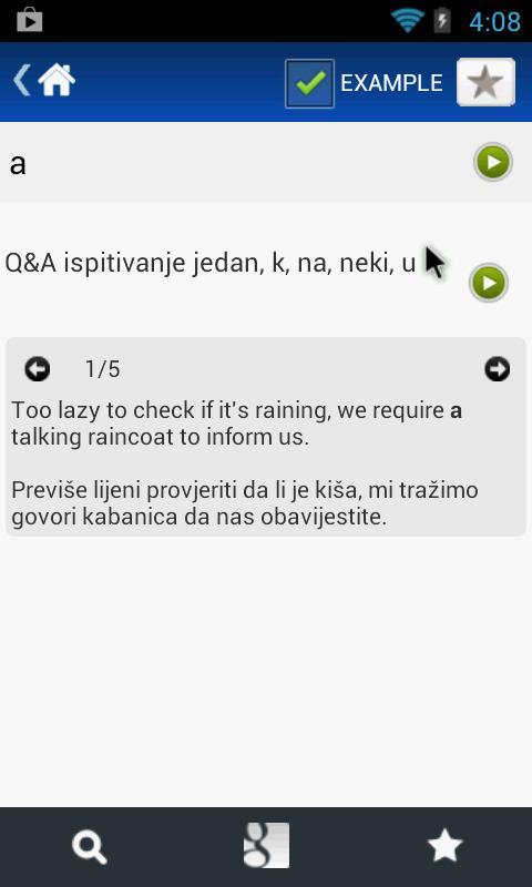 Croatian English Dictionary