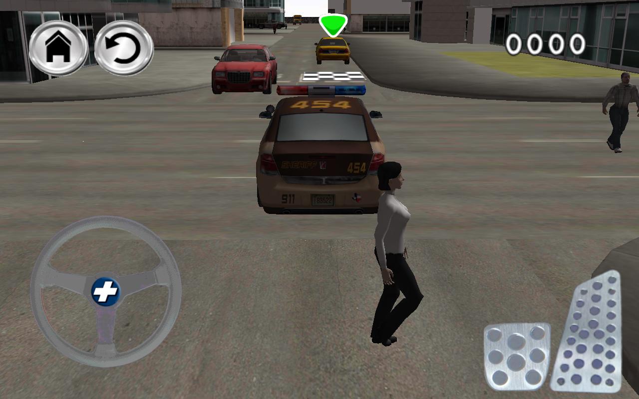sheriff police parking game 3D