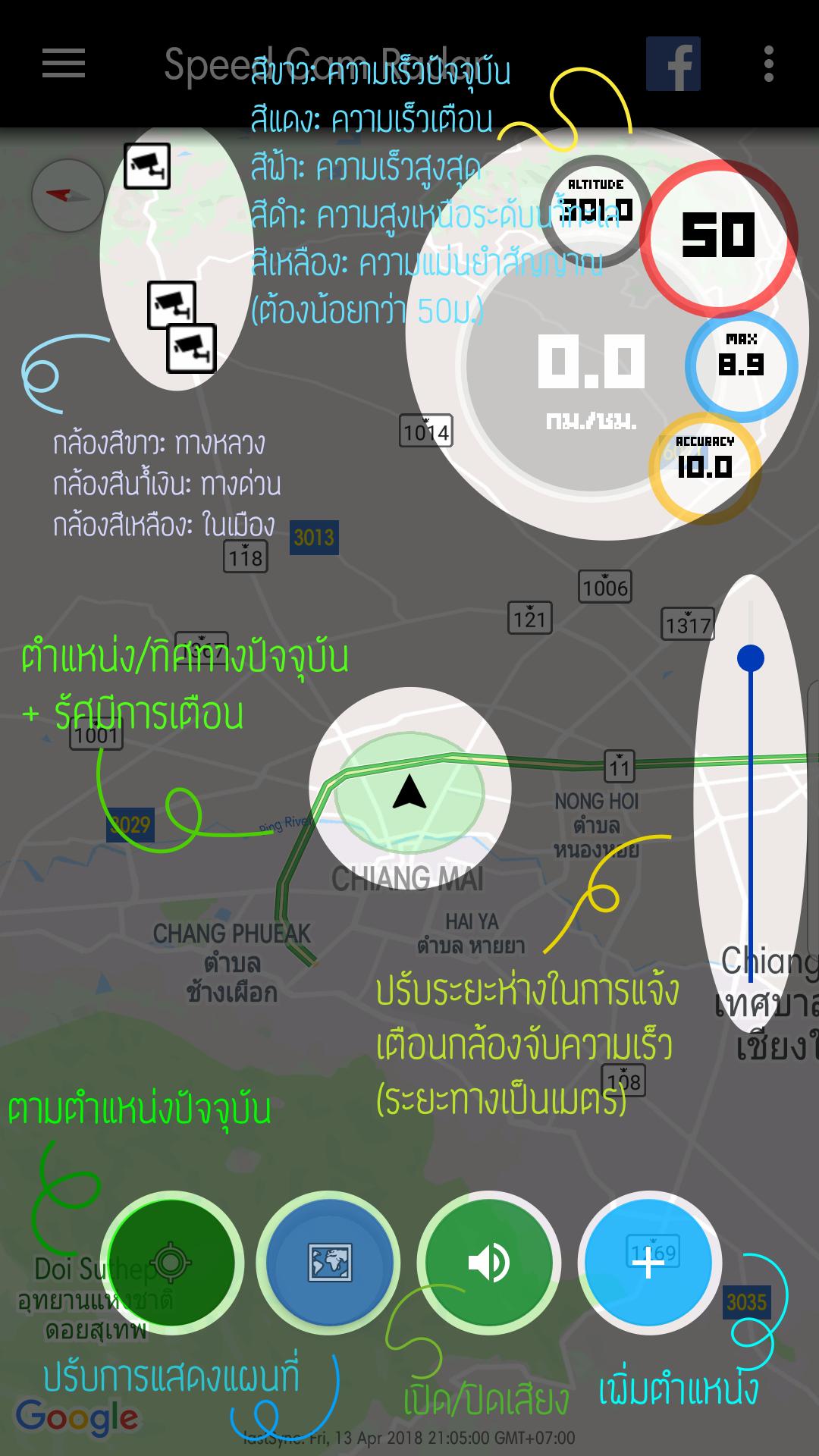 Speed Camera Radar in Thailand