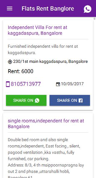 pg and roommates in bangalore | Broker free app