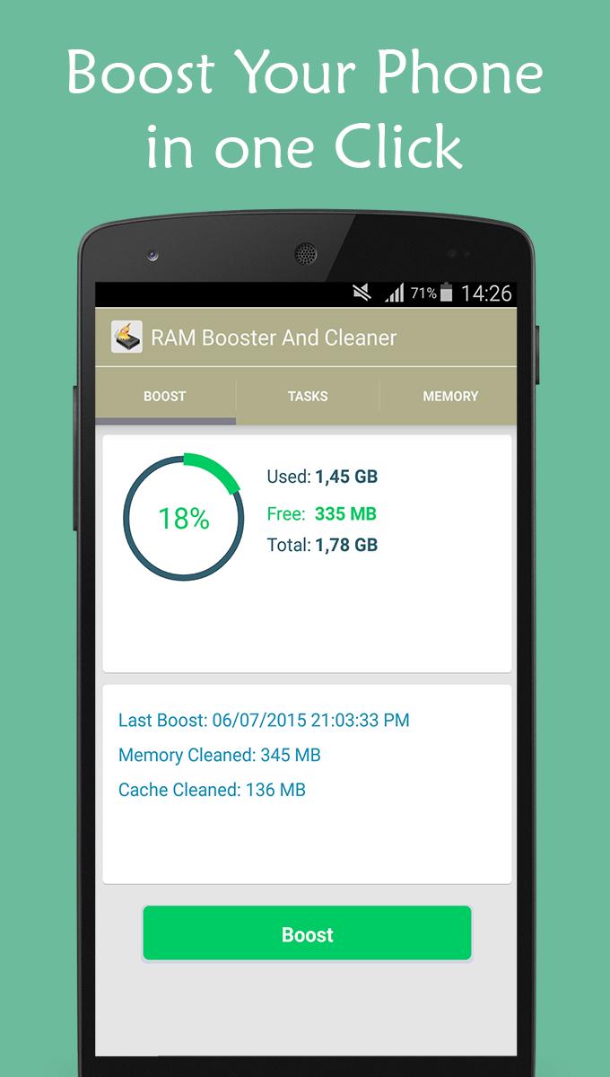 RAM Booster & Cleaner