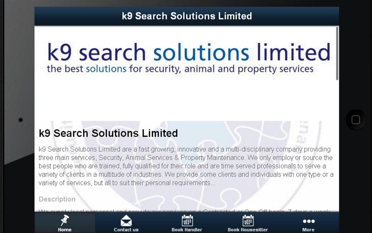 k9 Search Solutions Limited