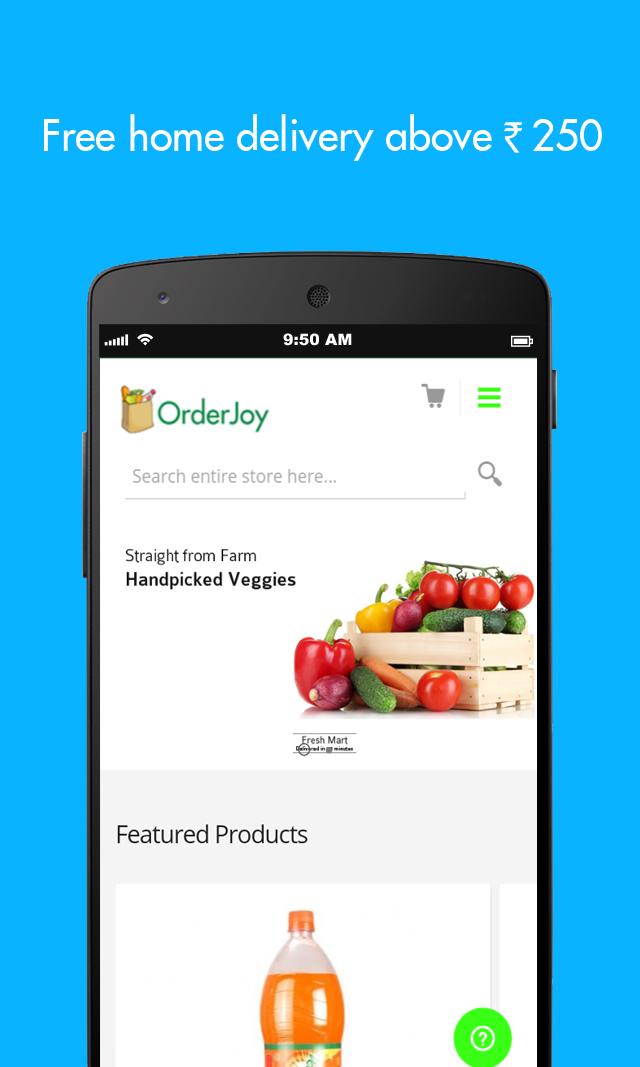 OrderJoy Online Grocery Shop