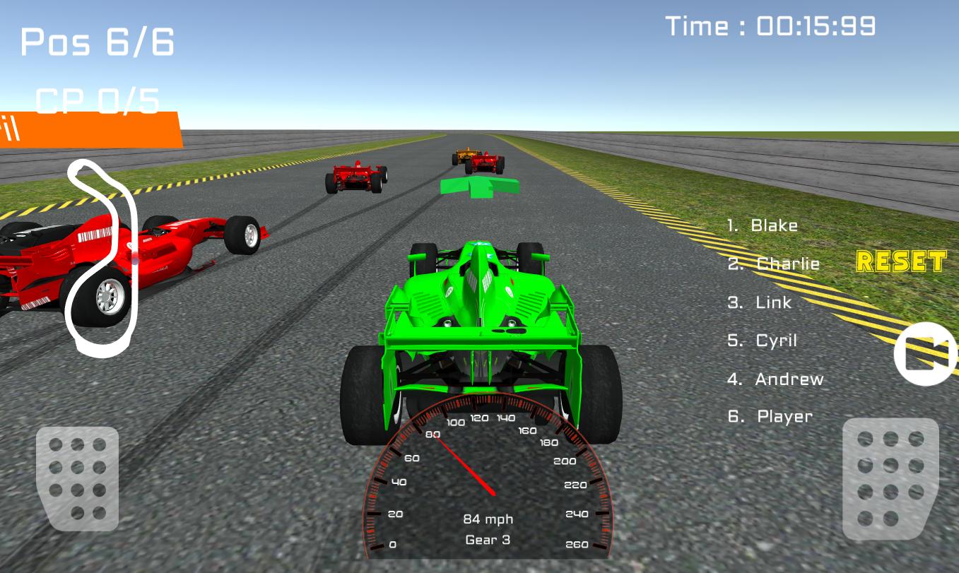 Free 3D Formula Racing 2015