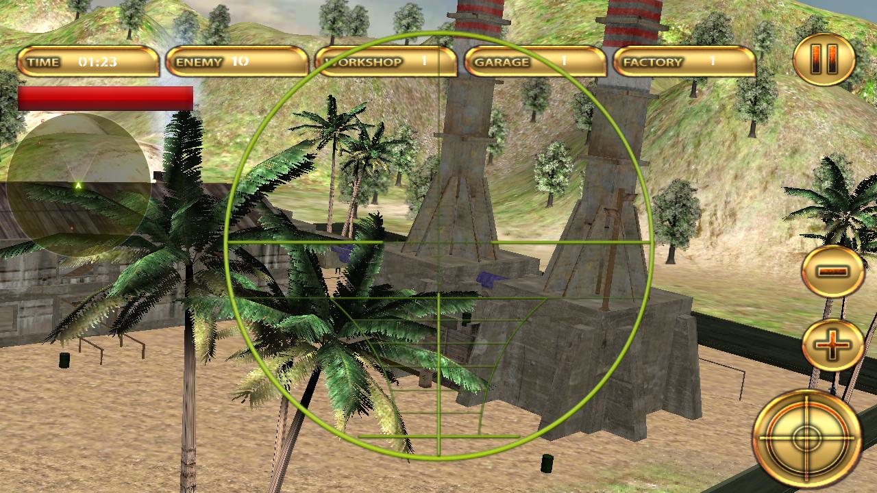 Army Base Air Attack 3D